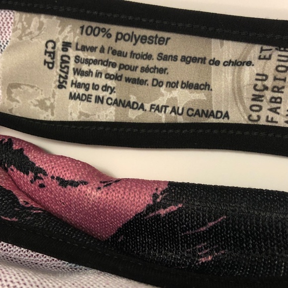 Volt Design L-XL Tank Top Black Pink Multi Abstract Graphic Excellent Condition - Picture 7 of 7